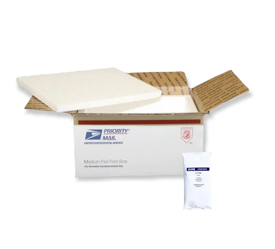 Styrofoam Insulation Liner + Ice Pack Combo - Bild 2