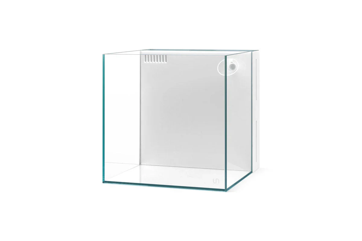 UNS 30A - 7 Gallon Ultra Clear All In One Rimless Aquarium - White - Bild 3