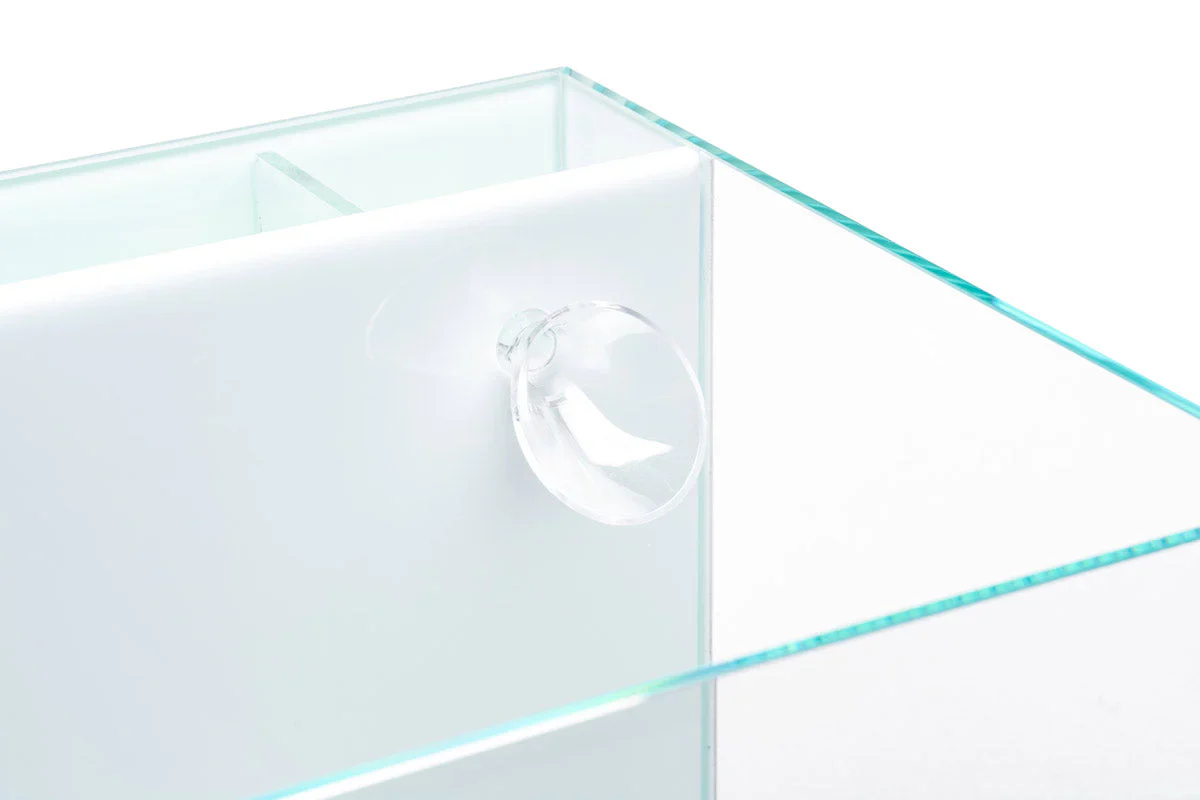UNS 30A - 7 Gallon Ultra Clear All In One Rimless Aquarium - White - Bild 4